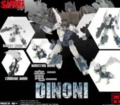 Fansproject Saurus Ryu-Oh Combiner - Dinoni
