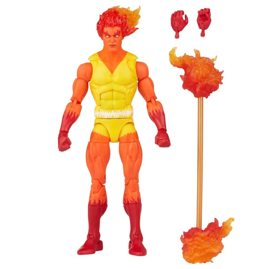Fantastic Four Marvel Legends Retro Actionfigur Firelord