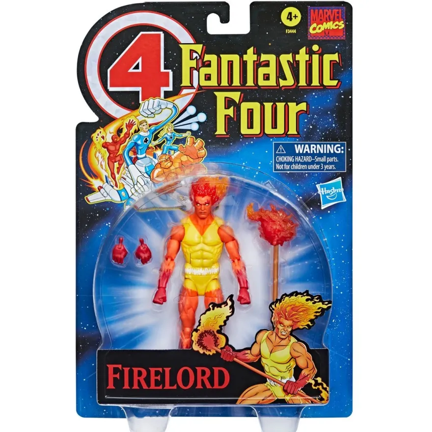 Fantastic Four Marvel Legends Retro Actionfigur Firelord