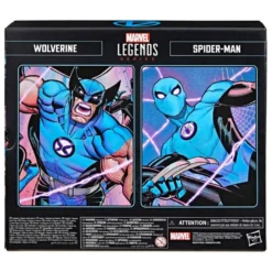 Fantastic Four Marvel Legends Actionfiguren 2er-Pack Wolverine & Spider-Man 15 cm