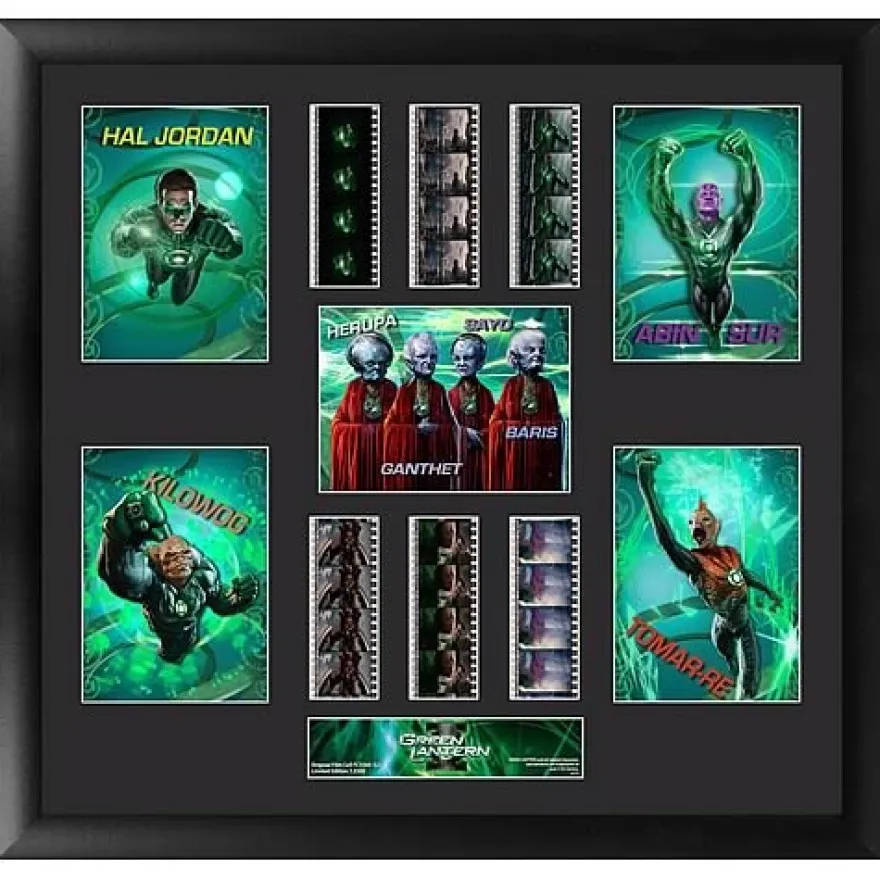 Film Cell Green Lantern Montage Avengers
