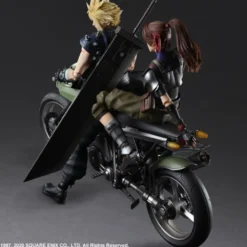 Final Fantasy VII Remake Play Arts Kai Actionfiguren-Set Jessie & Cloud & Motorcycle