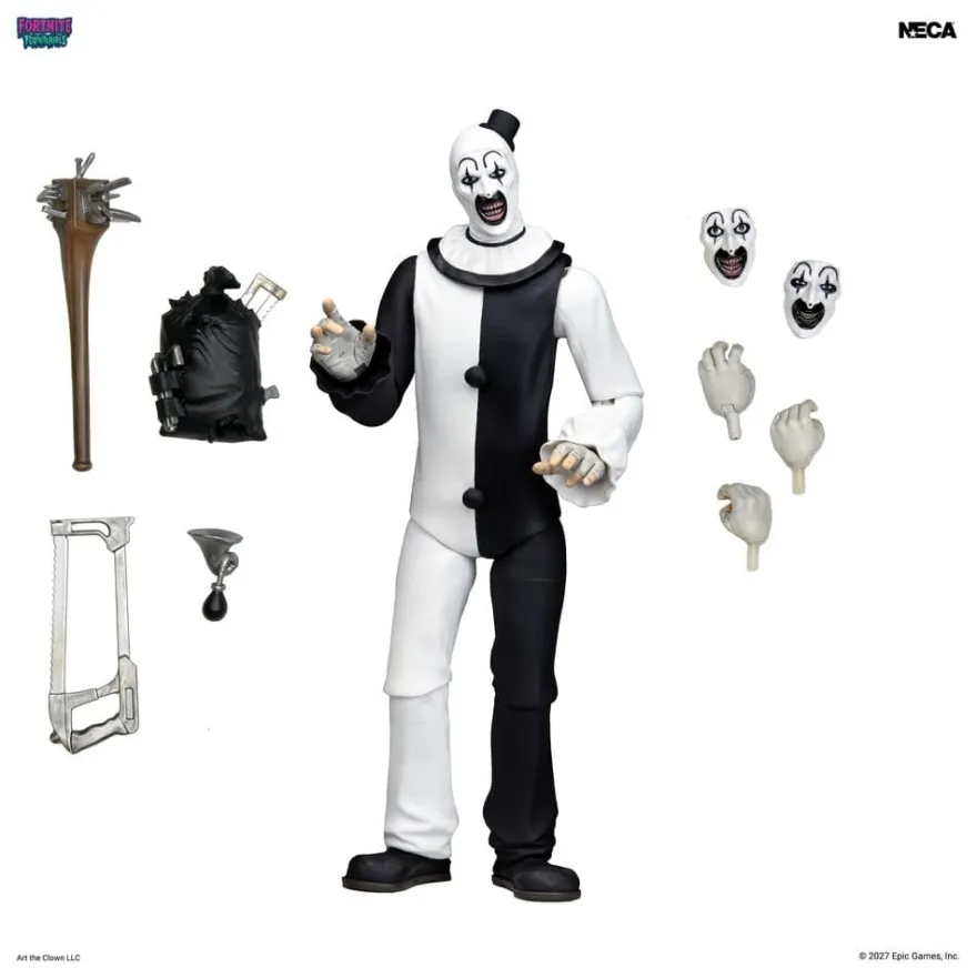 Fortnite: Fortnitemares Actionfigur Art the Clown 18 cm