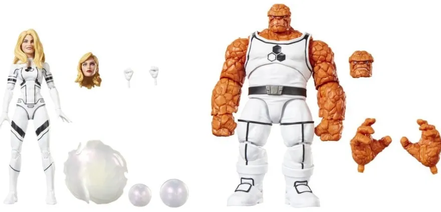 Future Foundation Marvel Legends Actionfiguren 2er-Pack The Thing & Invisible Woman 15 cm