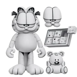 Garfield Black and White Daily Comic Strip Actionfigur - Exclusive