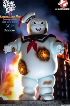 Ghostbusters Soft Vinyl Statue Stay Puft Marshmallow Man Burning Deluxe 30 cm