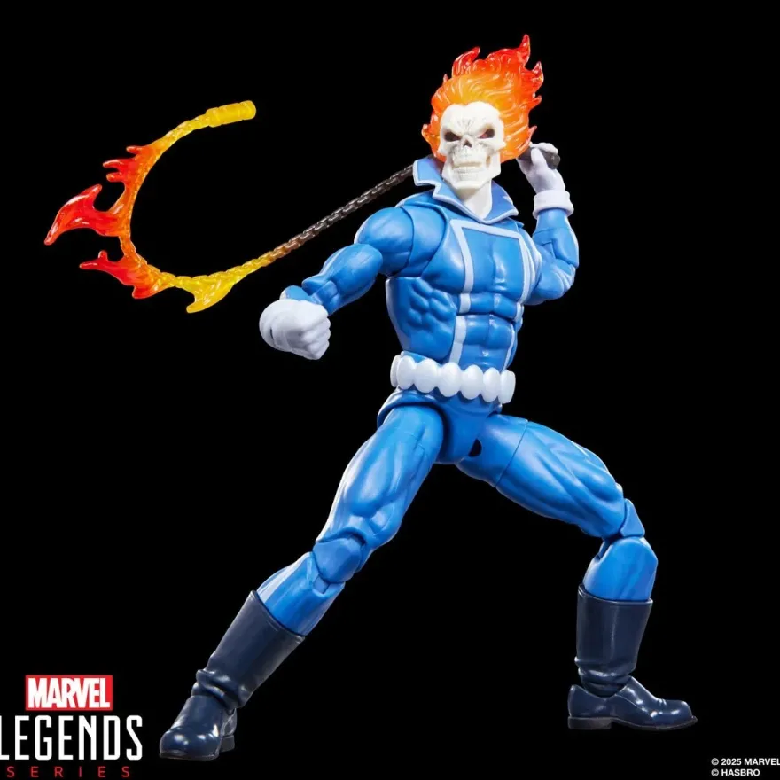 Ghost Rider Marvel Legends Series Johnny Blaze 6-Inch Actionfigur with Motorcycle