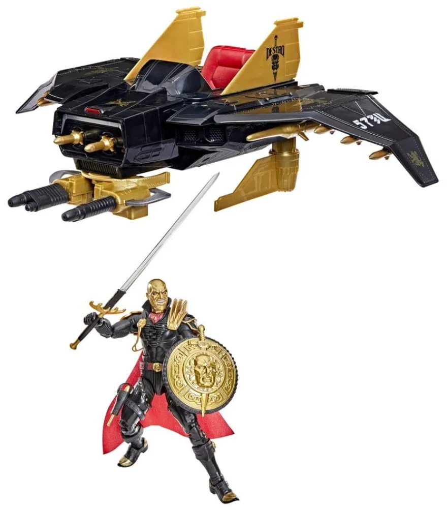 G.I. Joe Classified Series Actionfigur und Fahrzeug Set #203 Destro & Iron Grenadier Despoiler 15 cm