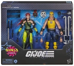 G.I. Joe Classified Series Actionfiguren 2er-Pack #212 Ninja Force Scarlett & T'Jbang 15 cm