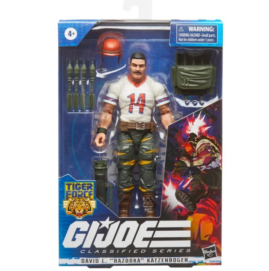 G.I. Joe Classified Series Actionfigur 15 cm Tiger Force David L. “Bazooka” Katzenbogen