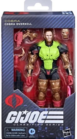 G.I. Joe Classified Series Actionfigur #201 Cobra Overkill 15 cm