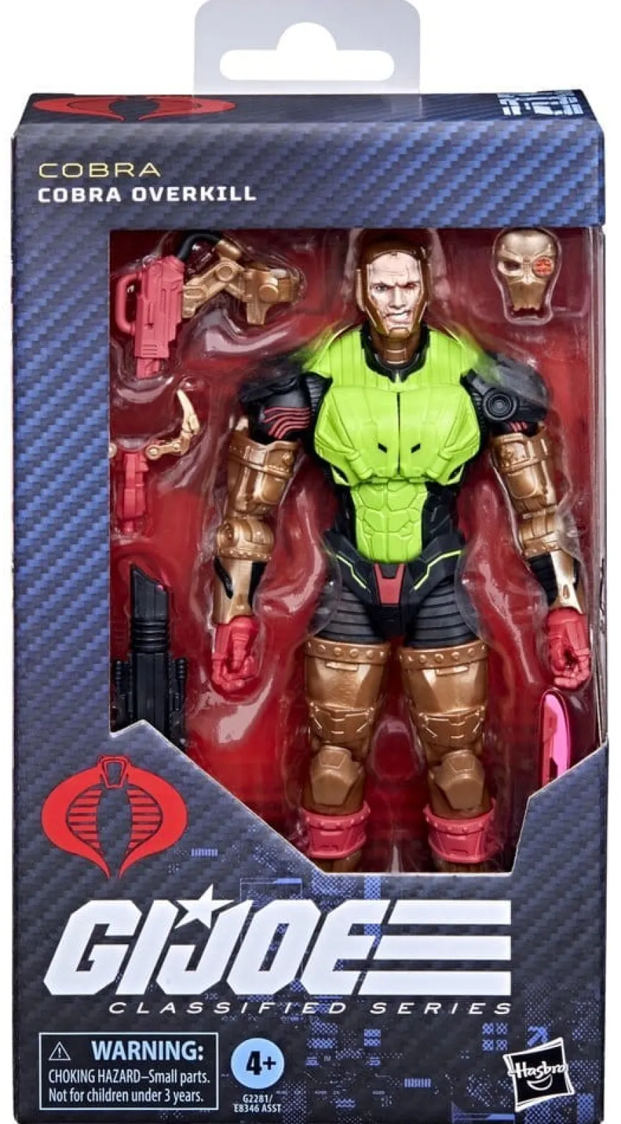 G.I. Joe Classified Series Actionfigur #201 Cobra Overkill 15 cm