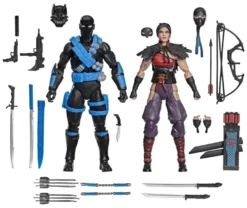 G.I. Joe Classified Series Actionfiguren 2er-Pack Snake Eyes & Kim 