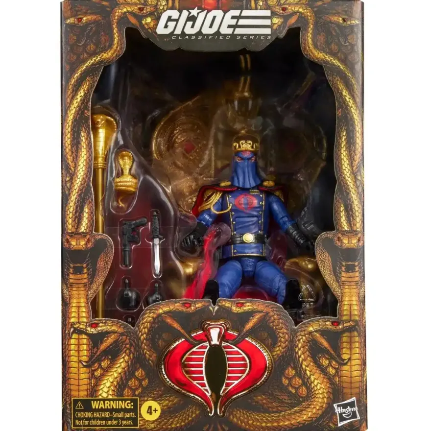 G.I. Joe Classified Series Deluxe Cobra Commander in Dress Uniform Actionfigur