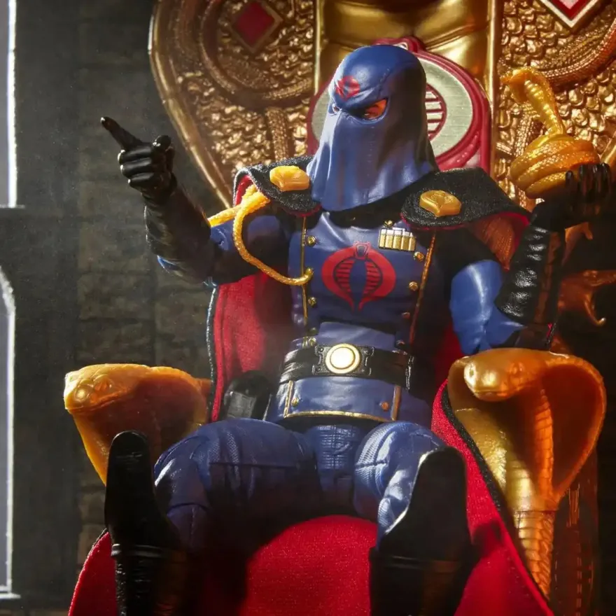 G.I. Joe Classified Series Deluxe Cobra Commander in Dress Uniform Actionfigur