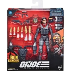 G.I. Joe Classified Series Deluxe 6-Inch Iron Grenadier Metal-Head Actionfigur