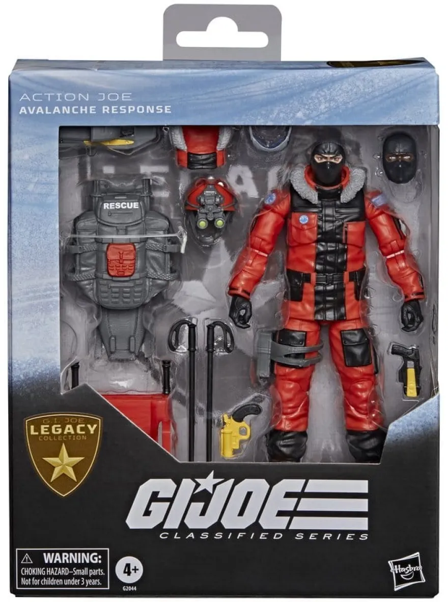 G.I. Joe Classified Series Legacy Collection Actionfigur Action Joe - Avalanche Response 15 cm