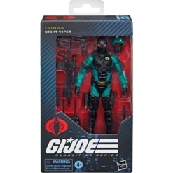 G.I. Joe Classified Series #187 Night-Viper 6-Inch Actionfigur