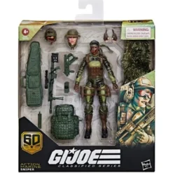 G.I. Joe Classified Series 60th Anniversary Action Marine Sniper Actionfigur