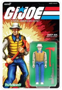 G.I. Joe (Comic) ReAction+ Actionfigur Wave 09 Deep Six