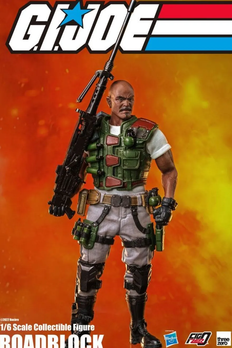 G.I. Joe FigZero Actionfigur 1/6 Roadblock
