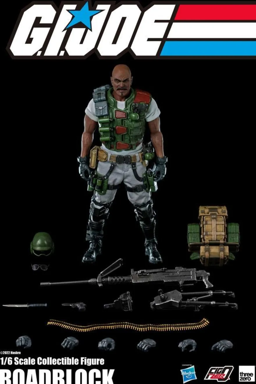 G.I. Joe FigZero Actionfigur 1/6 Roadblock