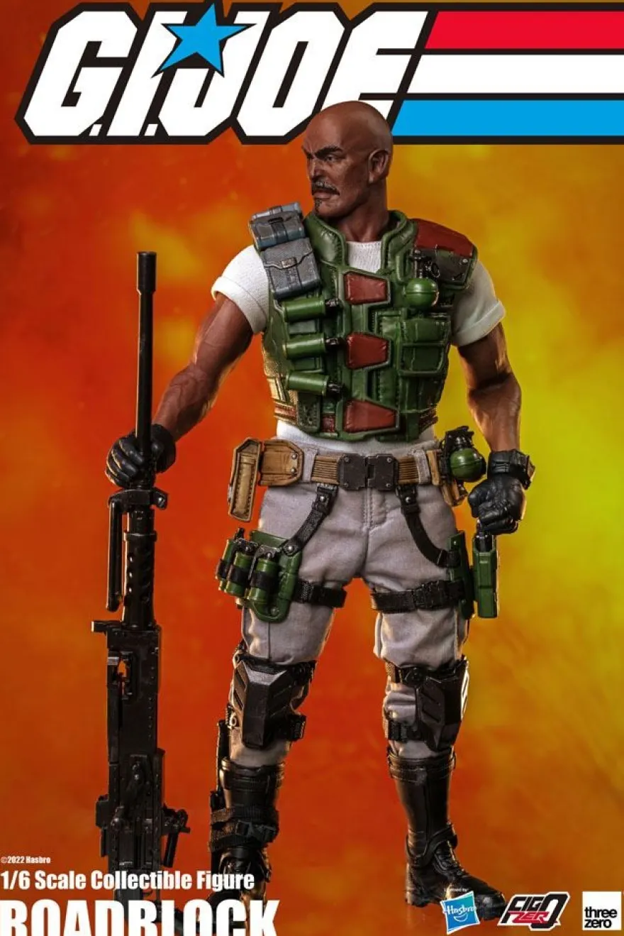 G.I. Joe FigZero Actionfigur 1/6 Roadblock