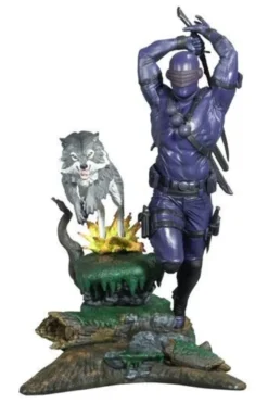 G.I. Joe Gallery Statue Snake Eyes Animated DCD 40th Anniversary Previews Exclusive