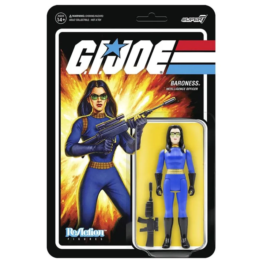 G.I. Joe ReAction Actionfigur Baroness