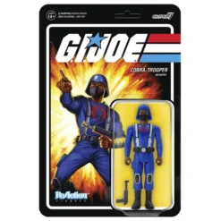 G.I. Joe ReAction Actionfigur Cobra Trooper (H-Back Brown)