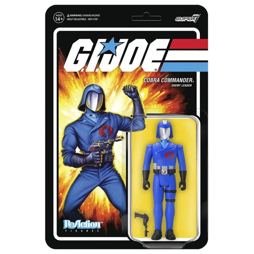 G.I. Joe ReAction Actionfigur Cobra Commander