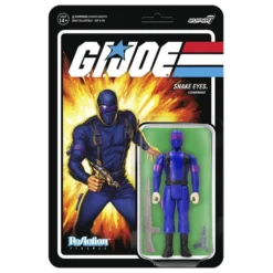 G.I. Joe ReAction Actionfigur Snake Eyes