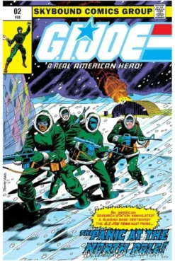 G.I. Joe ReAction+ Actionfigur Snake Eyes (Skybound Comic Box Series, Issue #2)