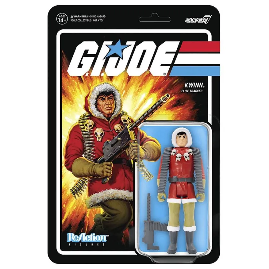 G.I. Joe ReAction Actionfigur Tracker Kwinn