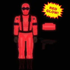G.I. Joe ReAction+ Wave 6 Snake Eyes (Red Glow, Crystal Poison)