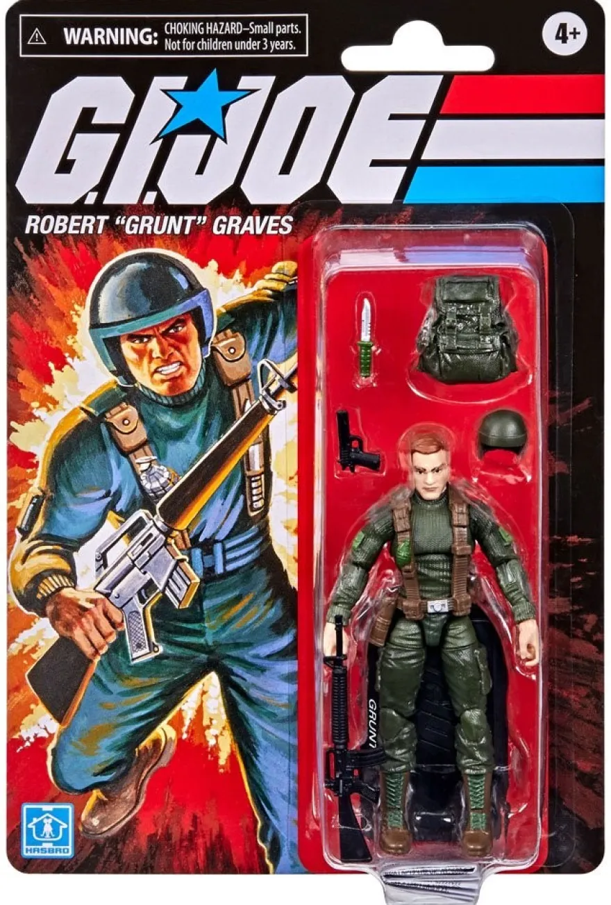 G.I. Joe Retro Collection Actionfigur Robert "Grunt" Graves
