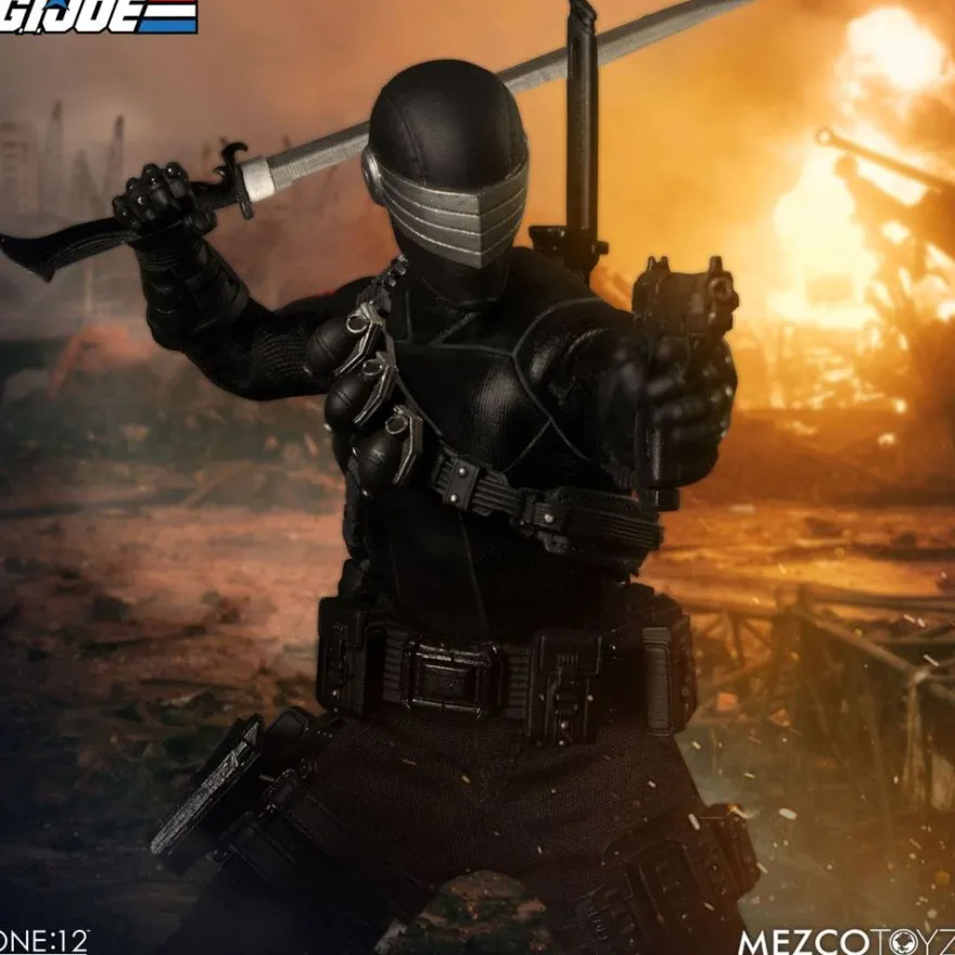 G.I. Joe ´The One:12 Collective´ Actionfigur 1/12 Snake Eyes (Deluxe Edition)