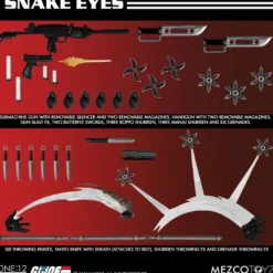 G.I. Joe ´The One:12 Collective´ Actionfigur 1/12 Snake Eyes (Deluxe Edition)