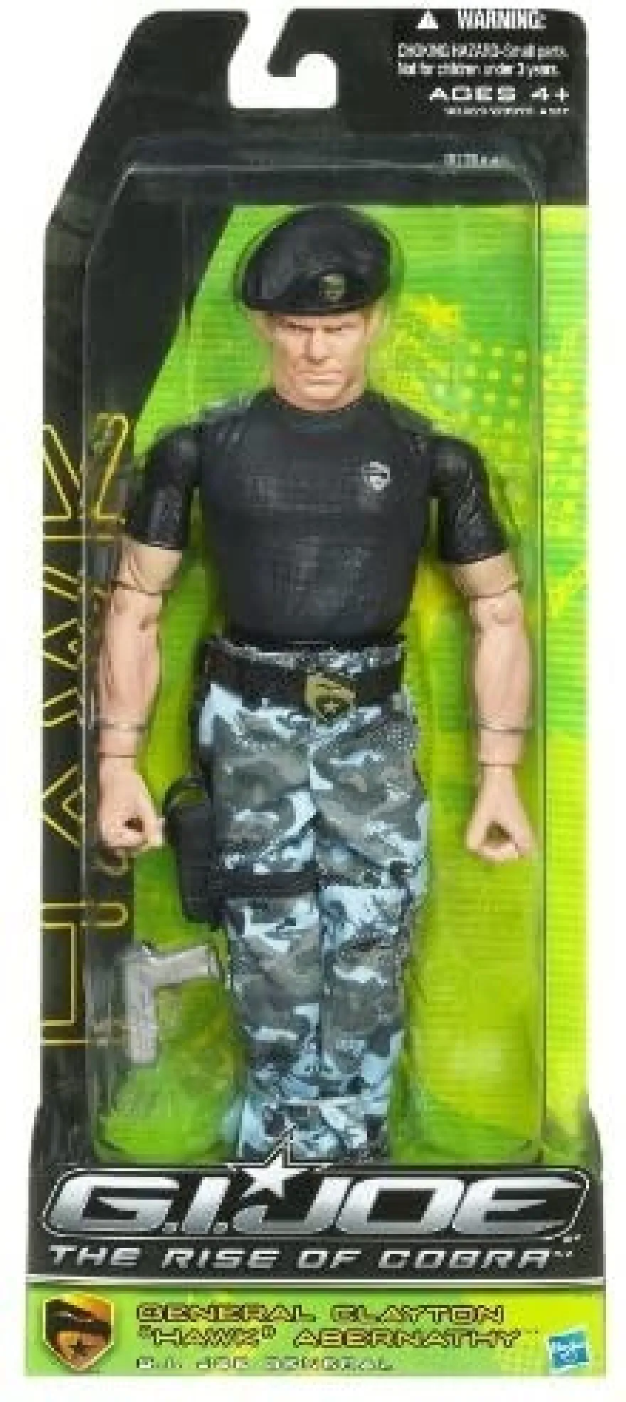 G.I. Joe The Rise of Cobra Actionfigur 30 cm General Clayton "Hawk" Abernathy