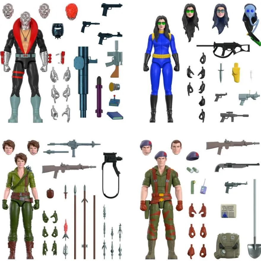 G.I. Joe Ultimates Actionfiguren-Set Wave 2 (4)