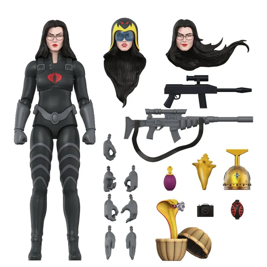 G.I. Joe ULTIMATES! Wave 4 Baroness (Black Suit)