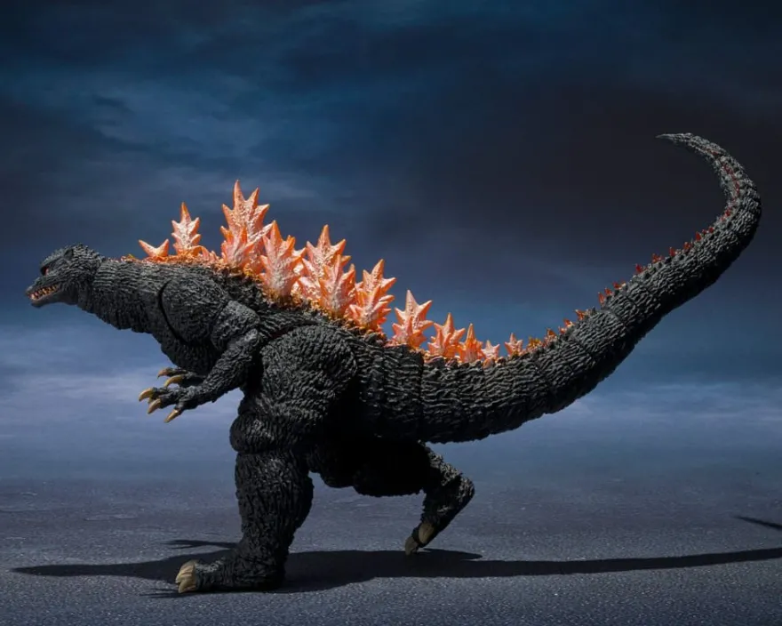 Godzilla: Final Wars S.H.MonsterArts Actionfigur Godzilla Heat Ray Ver. vs. New Gotengo 16 cm