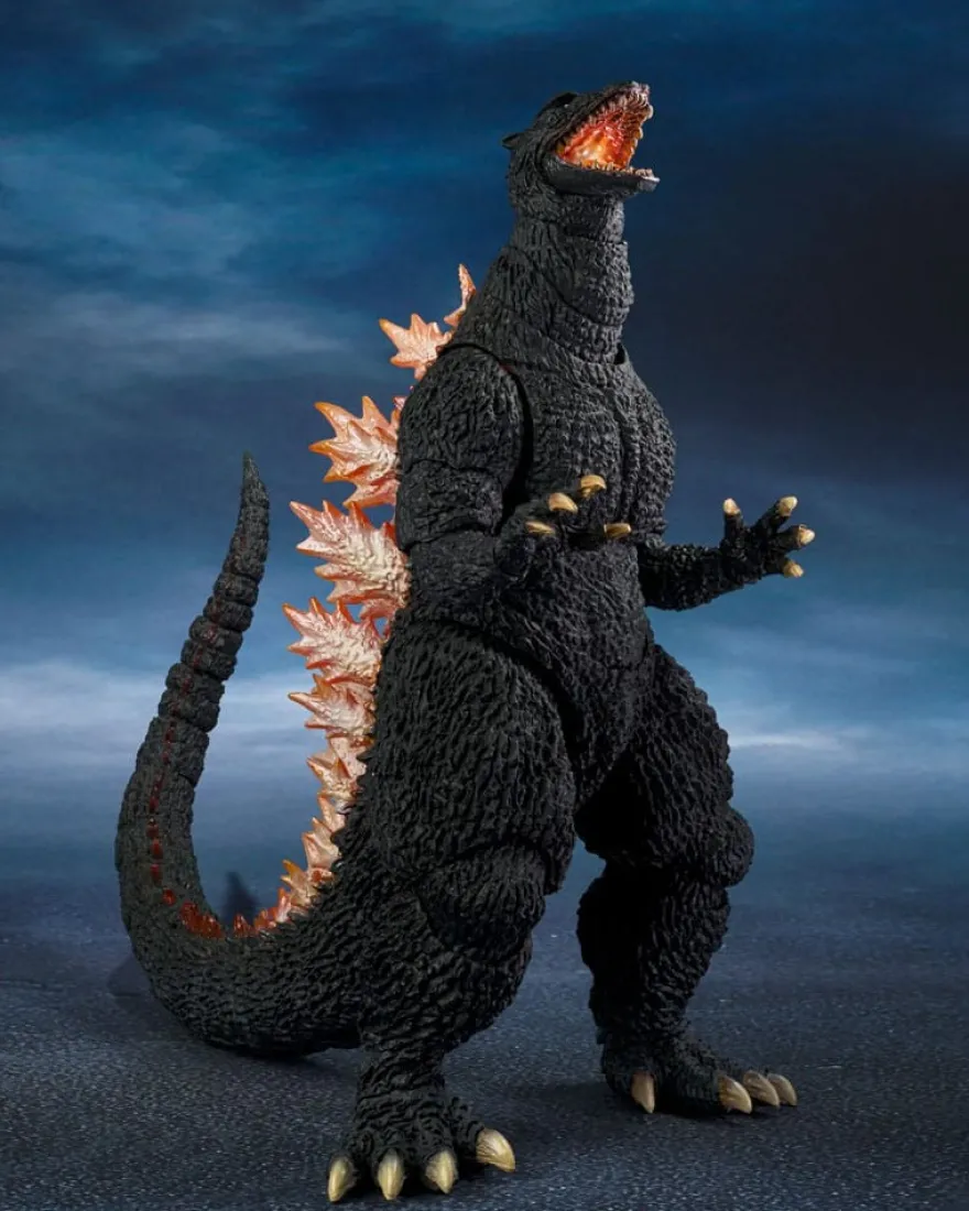 Godzilla: Final Wars S.H.MonsterArts Actionfigur Godzilla Heat Ray Ver. vs. New Gotengo 16 cm
