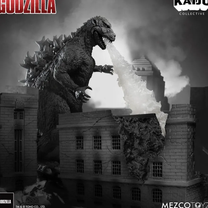 Godzilla (1954) Kaiju Collective Actionfigur Godzilla - Black & White Edition