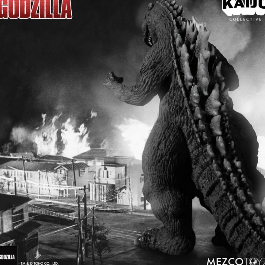 Godzilla (1954) Kaiju Collective Actionfigur Godzilla - Black & White Edition
