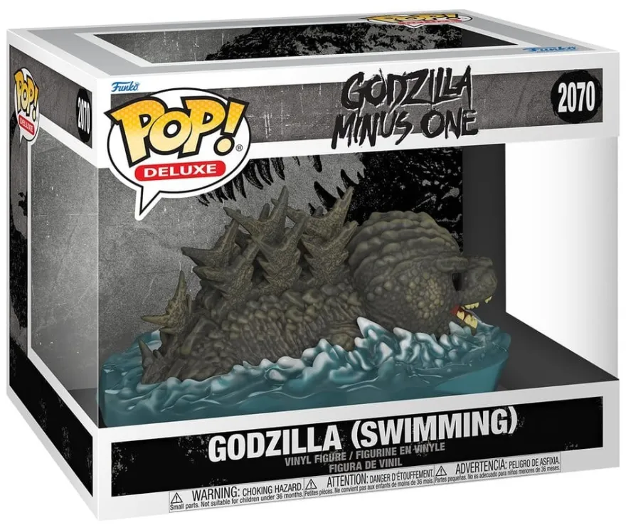 Godzilla POP! Deluxe Vinyl Figur Godzilla (Swimming) 9 cm