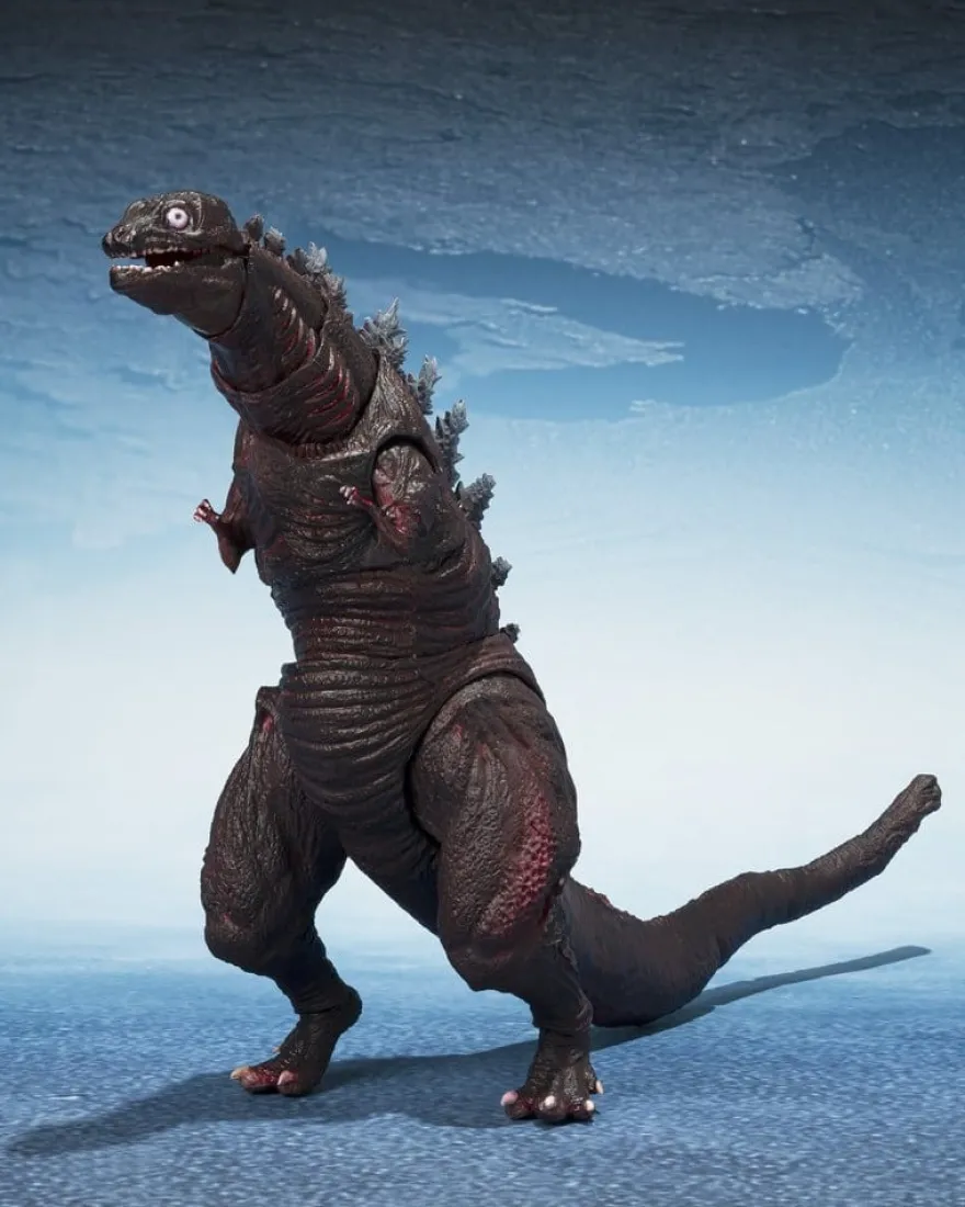 Godzilla 2016 S.H.MonsterArts Actionfiguren 3er-Pack The Second Form, Thrid Form, Giant Unidentified