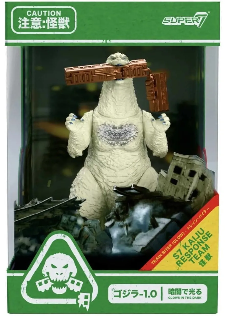 Godzilla Toho ReAction Actionfigur Minus One (Train Biter - Glow) 15 cm
