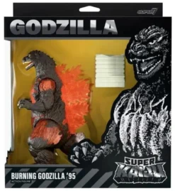 Godzilla Toho Super Kaiju Actionfigur Wave 02 Burning Godzilla '95