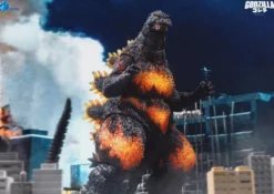 Godzilla vs. Destoroyah (1995) Exquisite Basic Actionfigur Burning Godzilla 18 cm